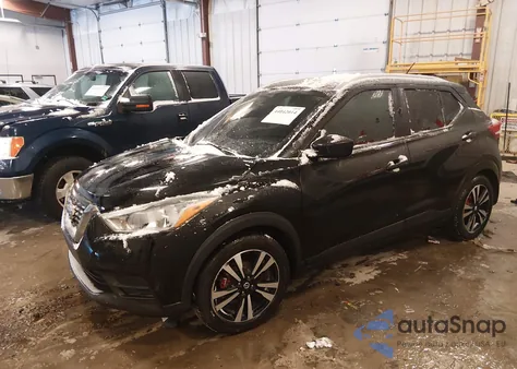 2020 Nissan Kicks Sv Xtronic Cvt z USA, uszkodzony, nr VIN 3N1CP5CV9LL549249